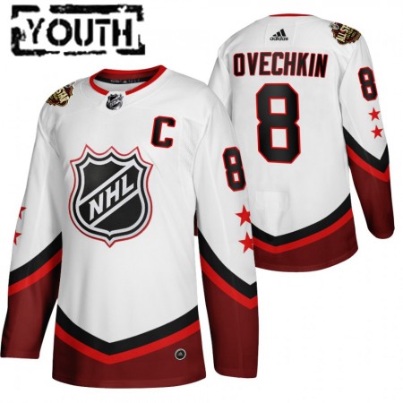 Dětské Hokejový Dres Washington Capitals Alex Ovechkin 8 2022 NHL All-Star Bílý Authentic
